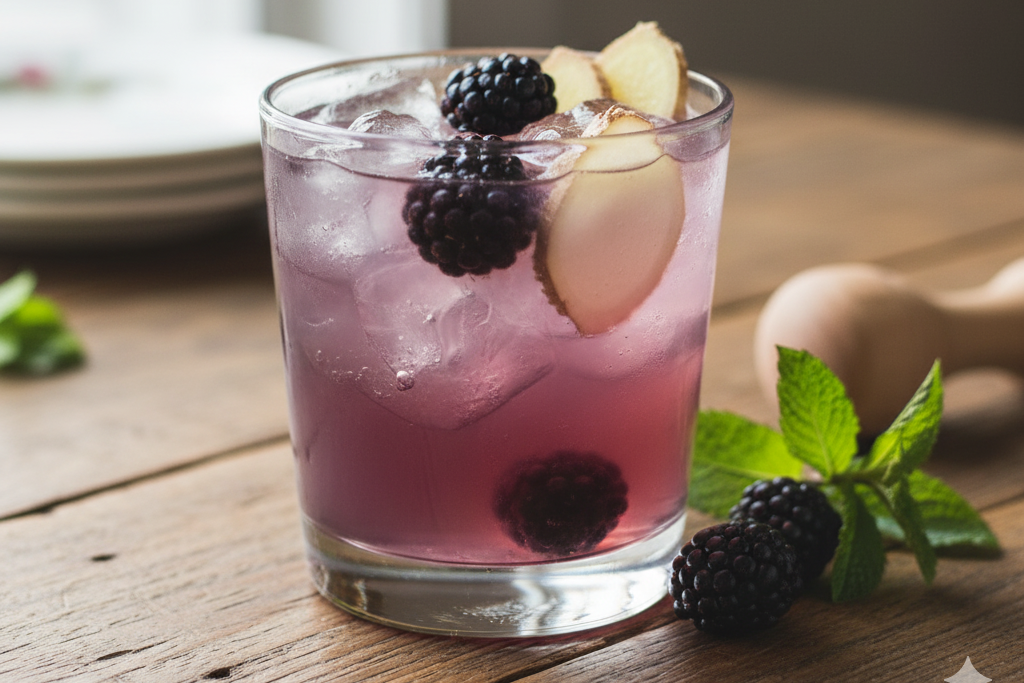 blackberry ginger smash